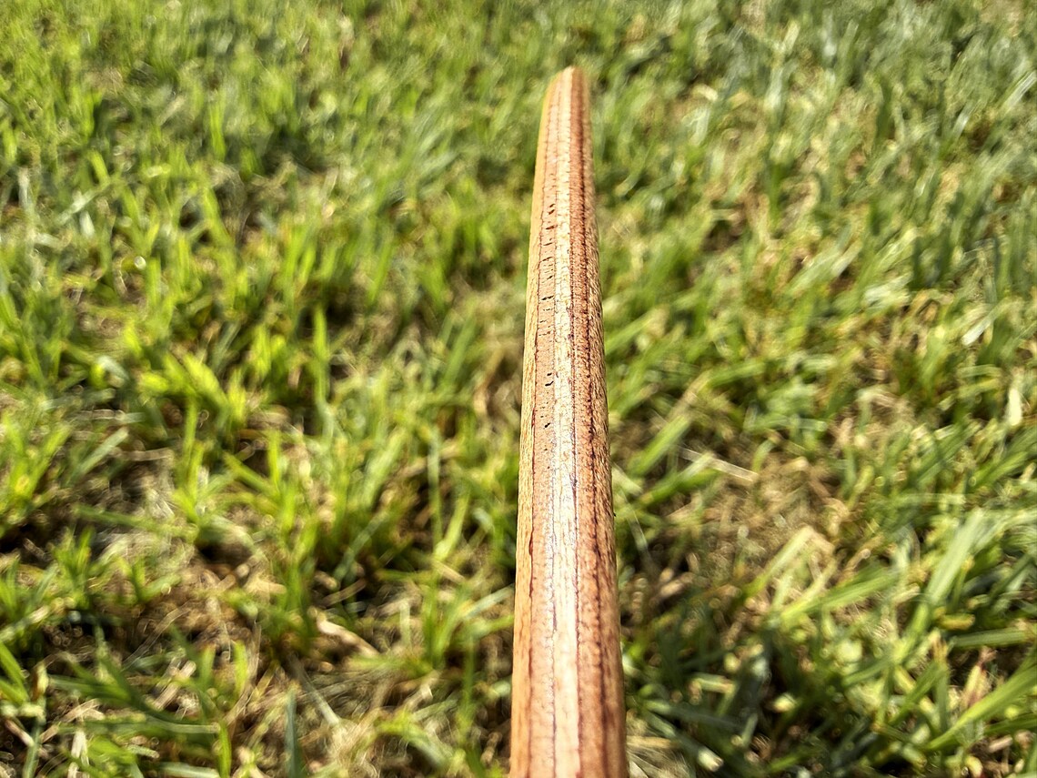 Edge-on view of an EMBER fan showing the thin sealed profile of the marine plywood